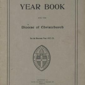 Diocese of Christchurch Year Book 1927-1928