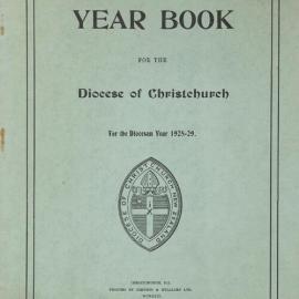 Diocese of Christchurch Year Book 1928-1929