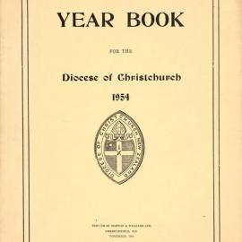 Diocese of Christchurch Year Book 1954-1954