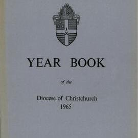 Diocese of Christchurch Year Book 1965-1965