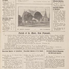 Taranaki Church Magazine 1919 November