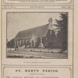 Taranaki Church Magazine 1910 April