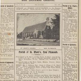Taranaki Church Magazine 1911 May