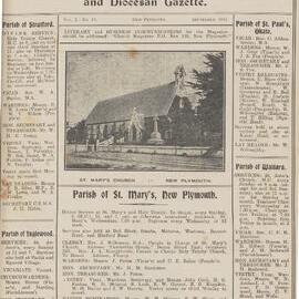 Taranaki Church Magazine 1911 September