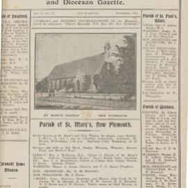 Taranaki Church Magazine 1911 November