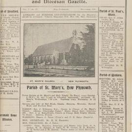 Taranaki Church Magazine 1911 December