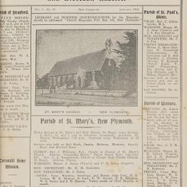 Taranaki Church Magazine 1912 January 