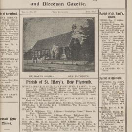 Taranaki Church Magazine 1912 June