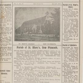 Taranaki Church Magazine 1913 January