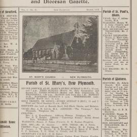 Taranaki Church Magazine 1913 March