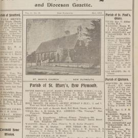 Taranaki Church Magazine 1913 May