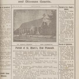 Taranaki Church Magazine 1913 June