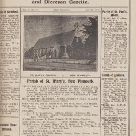Taranaki Church Magazine 1913 August