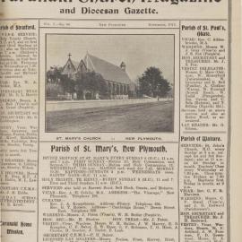 Taranaki Church Magazine 1913 November