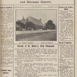 Taranaki Church Magazine 1913 December
