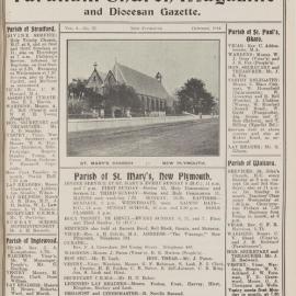 Taranaki Church Magazine 1914 October
