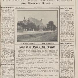 Taranaki Church Magazine 1914 November