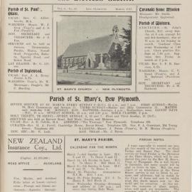 Taranaki Church Magazine 1915 March