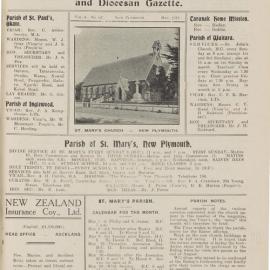 Taranaki Church Magazine 1915 May
