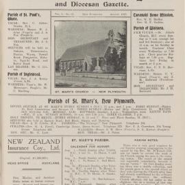 Taranaki Church Magazine 1915 August