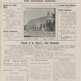 Taranaki Church Magazine 1915 November