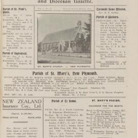 Taranaki Church Magazine 1916 March