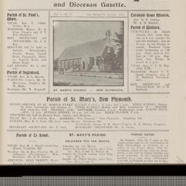 Taranaki Church Magazine 1916 August 