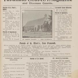 Taranaki Church Magazine 1916 September