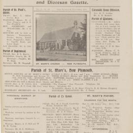 Taranaki Church Magazine 1916 November
