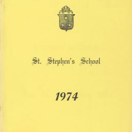 St Stephen's School Magazine 1974