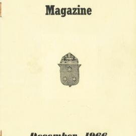 St Stephen's School Magazine 1966
