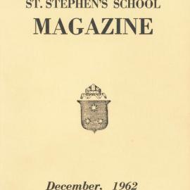 St Stephen's School Magazine 1962