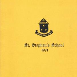 St Stephen's School Magazine 1971