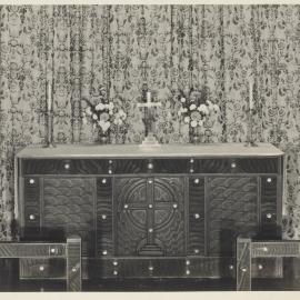 Carved Altar and Letter