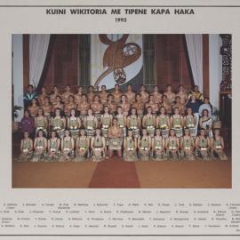 St Stephen's & Queen Victoria Schools Kapu Haka Group 1993
