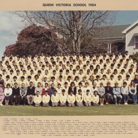 Queen Victoria School Class Photograph 1984