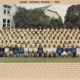 Queen Victoria School Class Photograph1986