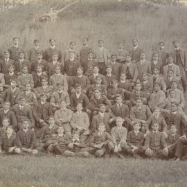Te Aute College staff and students, 1906