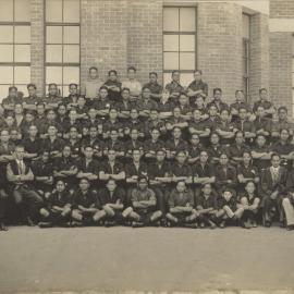 Te Aute College school and staff 1928  