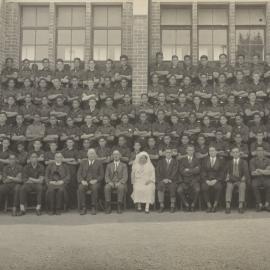 Te Aute College school and staff 1928 