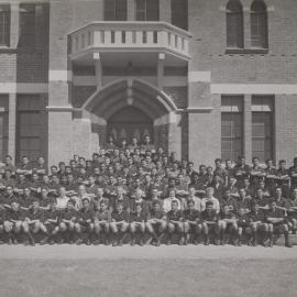 Te Aute College school and staff 1957 