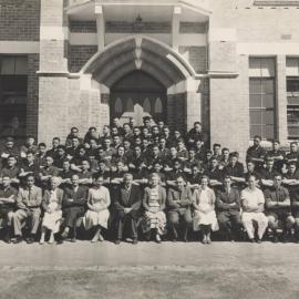 Te Aute College school and staff 1961 