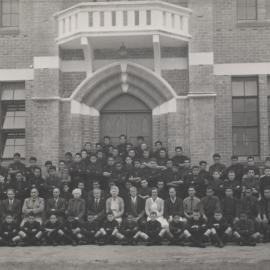Te Aute College school and staff 1963 