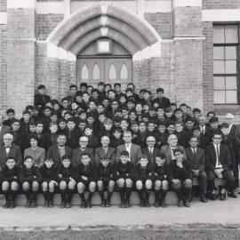 Te Aute College school , staff and board members , 1970  
