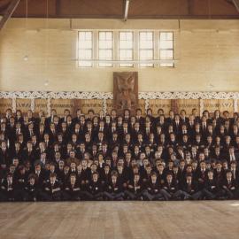 Te Aute College school and staff 1977 