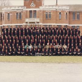 Te Aute College school and staff 1981 