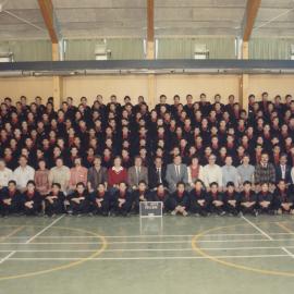 Te Aute College school and staff 1986 
