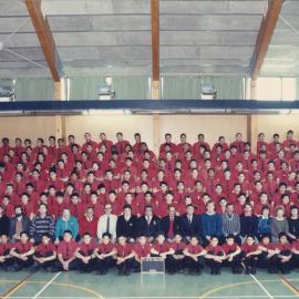 Te Aute College school and staff 1989 