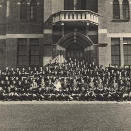 Te Aute College school and staff undated 