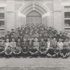 Te Aute College school and staff undated  